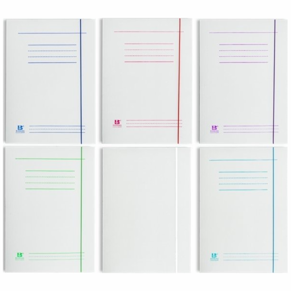 Barbara Složka s gumičkou A4 tisk 0821023N bílý karton 35...