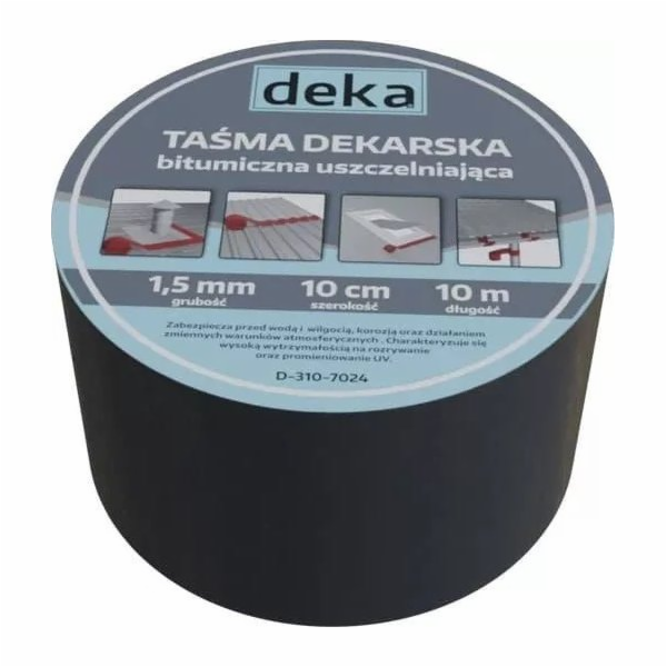Deka ALUBUTYLOVÁ STŘEŠNÍ TĚSNĚCÍ PÁSKA 10CM*10MB HNĚDÁ