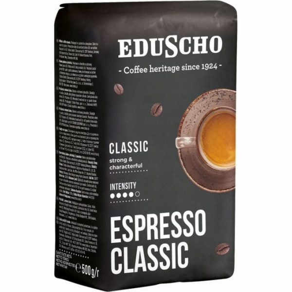 Eduscho Espresso Classic káva zrnková 500 g
