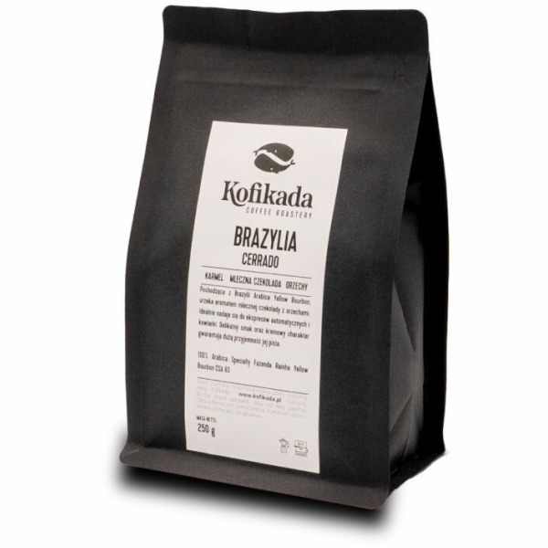 Bearded Coffee Kofikada Brazil Cerrado kávová zrna 250g