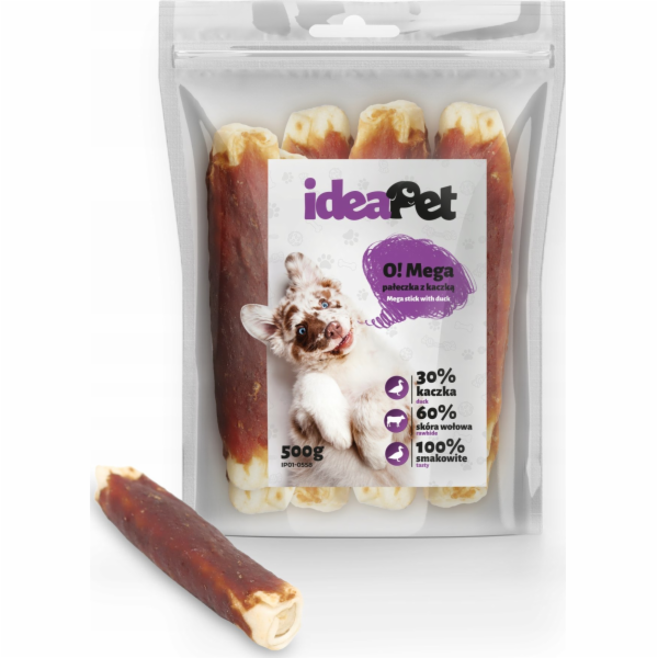 IdeaPet IDEAPET 500g Mega tyčinka s kachnou 24 cm