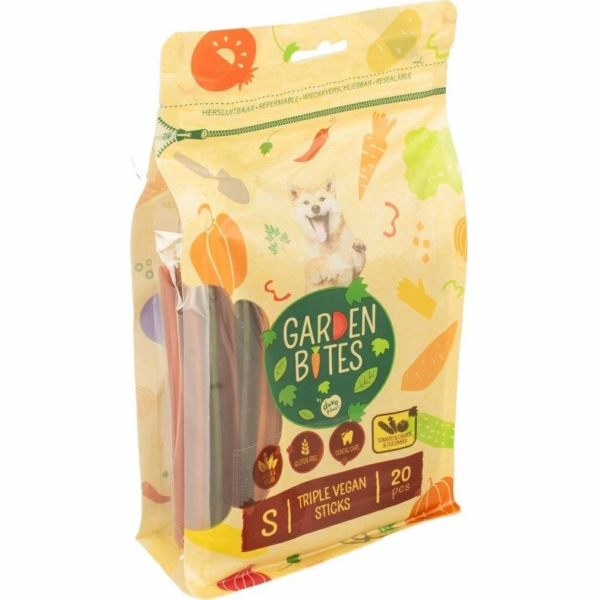 Duvo+ GARDEN BITES VEGANSKÉ TROJITÉ TYČINKY S 13 cm 20 ks...