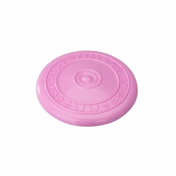 EBI Toy gumové frisbee růžovo-jahodové 23cm