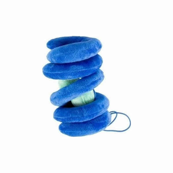 COOCKOO Plyšová kočka Twister modrá 36 cm
