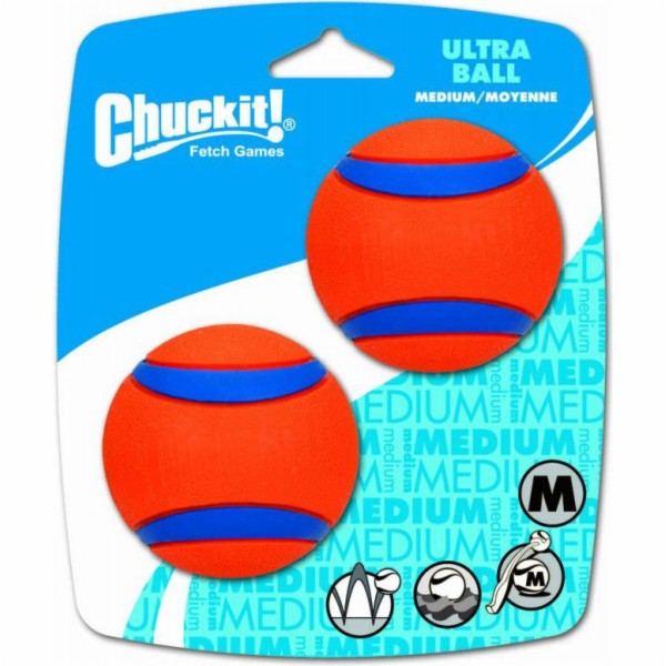 Chuckit! ULTRA BALL STŘEDNÍ 2 BALENÍ (17001)