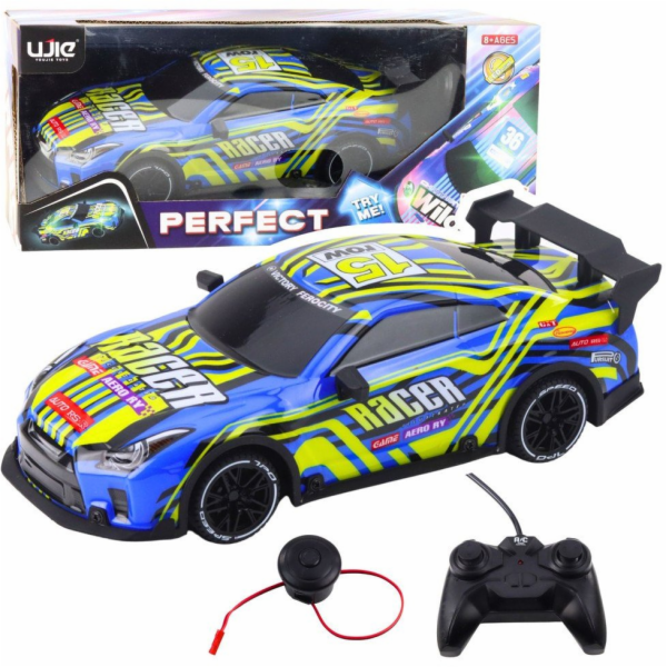 LeanToys DÁLKOVĚ OVLÁDANÉ AUTO RC AUTO KLAKSON OSVĚTLENÍ ...