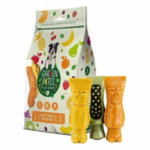 Duvo+ Garden Bites zubní pasta Fruity Tonya 3 ks 270g
