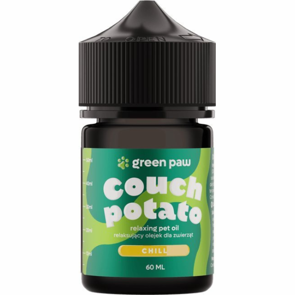 Cosma Cannabis Green Paw Couch Potato 60ml - CBD olej na ...