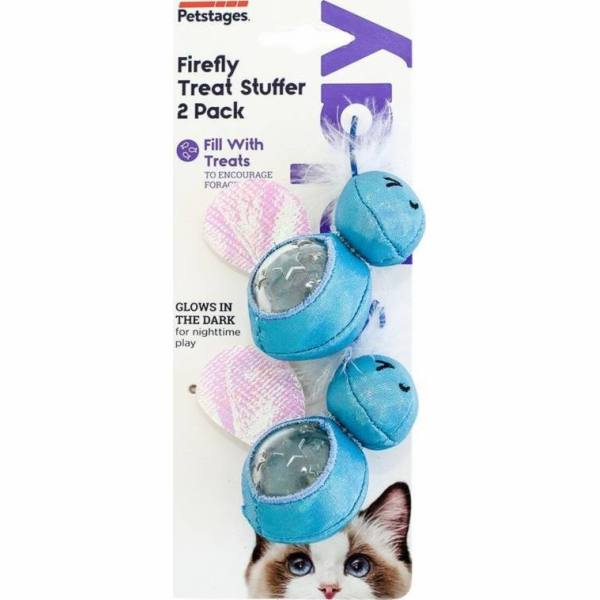 Petstages Firefly Treat Stuffer hračka pro kočky svítící ...