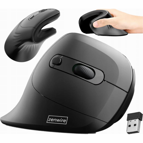 Zenwire Bezdrátová vertikální myš Mouse pro notebook Zenw...
