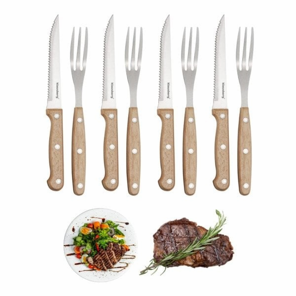 Klausberg Sada příborů 8dílná sada steakových příborů KB-...