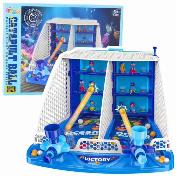 LeanToys Pinball Ocean Fish Střílečka Arkádová Hra