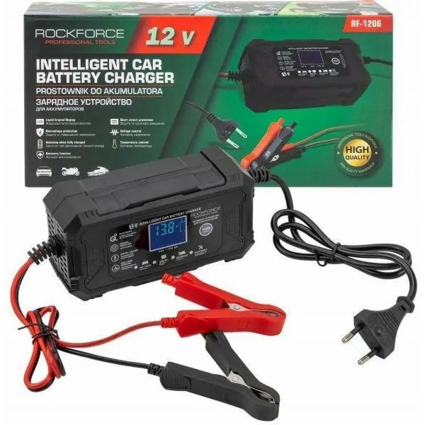 Rockforce Automatický usměrňovač, inteligentní nabíječka ...