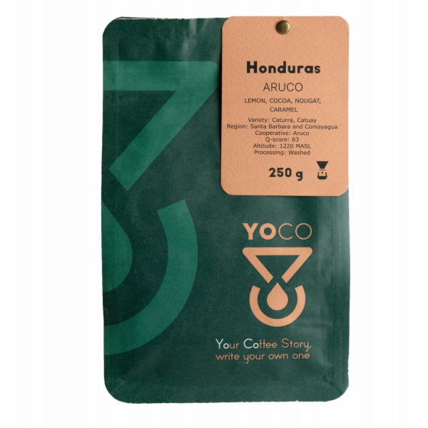 YoCo Kávová zrna Honduras Aruco 250g