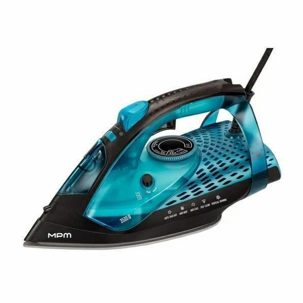 MPM MZE-29 Napařovací žehlička 3500 W modrá, černá