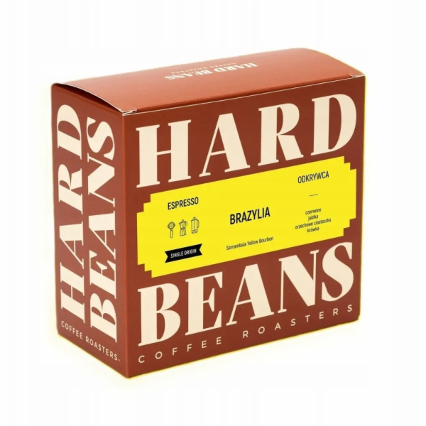 Hard Beans Coffee Tvrdá káva v zrnech Brazílie Samambaia ...