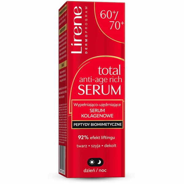 Lirene Vyplňující a zpevňující kolagenové sérum 60-70+ 30ml
