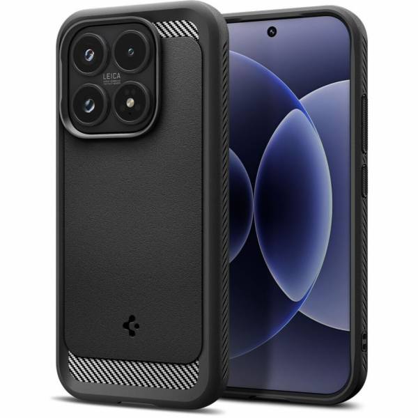 Spigen RUGGED ARMOR XIAOMI 17 MATNĚ ČERNÁ