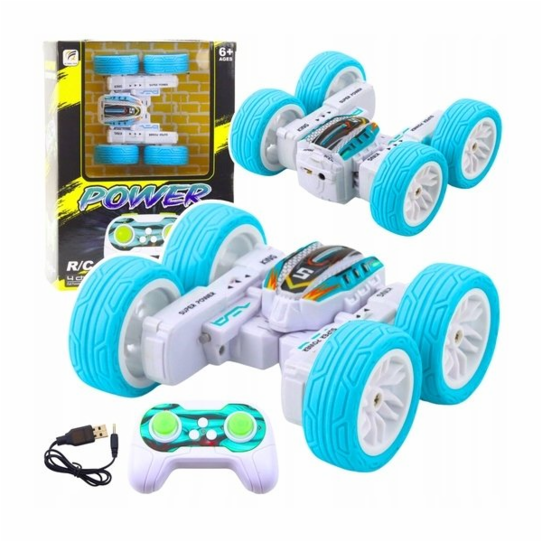 LeanToys Dálkově ovládané akrobatické terénní auto 360° m...