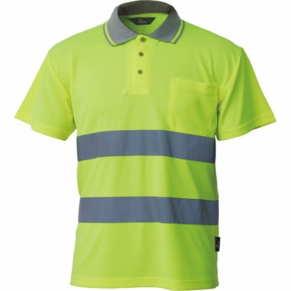 VIZWELL VAROVNĚ ŽLUTÉ POLO TRIČKO XL VWPS01-BY/XL VIZWELL
