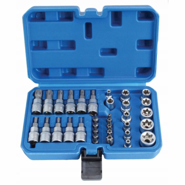 Geko NÁSTRČNÉ KLÍČE SATRA TORX 3/8 24dílná.