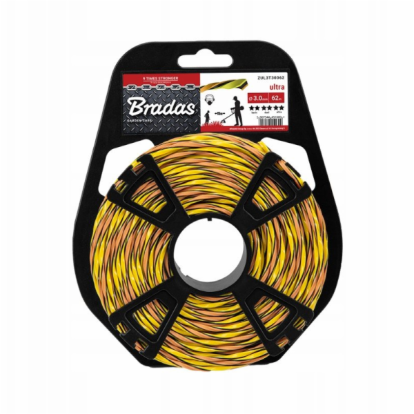 BRADAS ULTRA L3 KROUCENÁ ŘEZACÍ STRUNKA 2,4 mm x 96 m CÍVKA