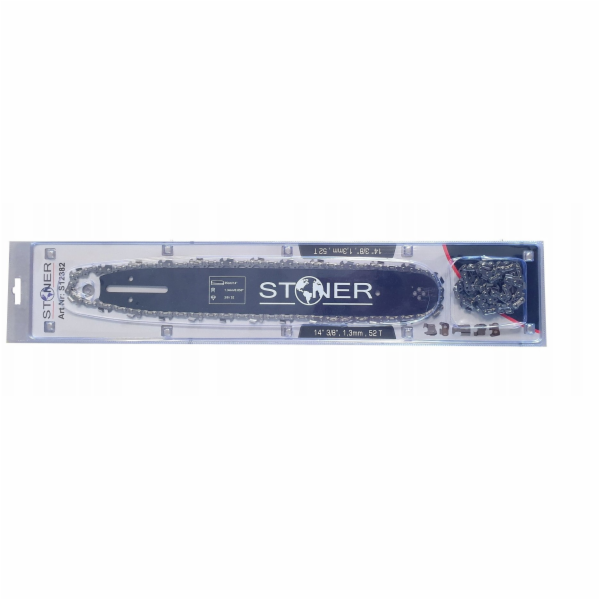 Silver VODÍTKO + 2xŘETĚZ 14 3/8 52 článků PRO PARTNERA