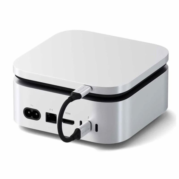 Satechi&nbsp;USB4&nbsp;Slim&nbsp;NVMe&nbsp;SSD&nbsp;Enclosure&nbsp;-&nbsp;Silver&nbsp;Aluminium