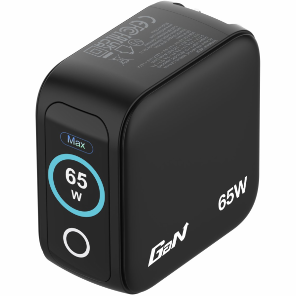 Verbatim Mini GaN Charger 65W mit Display 2xUSB-C +1xA   ...