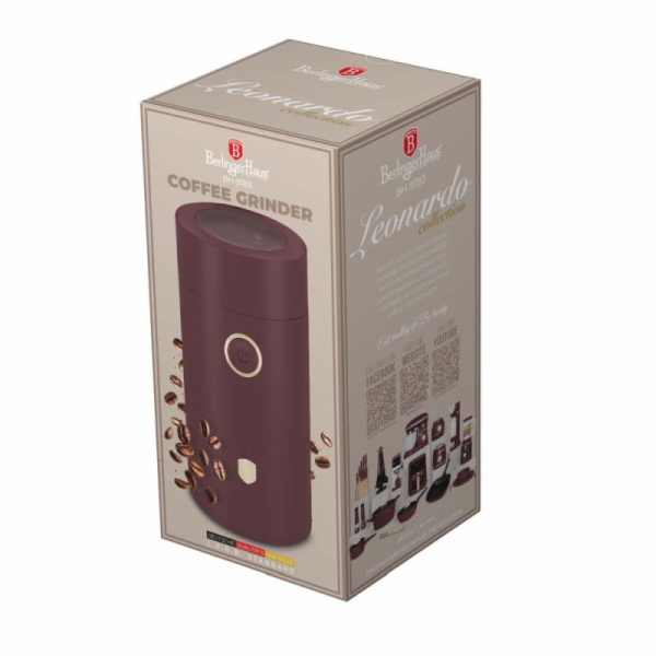 Mlýnek na kávu elektrický Leonardo Collection BH-9783