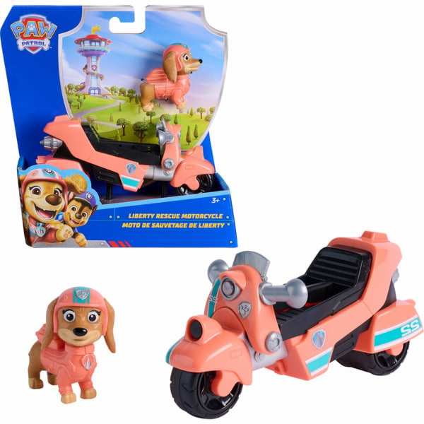 Spinmaster Paw Patrol - Liberty Rettungs-Motorrad mit Sam...