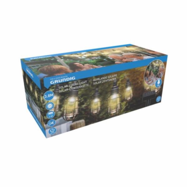 Solární LED párty lampy 10 ks ED-203174