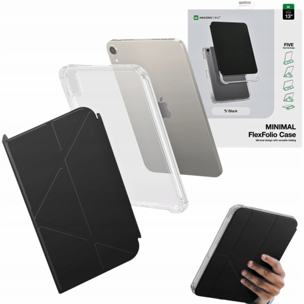 Amazingthing Pouzdro Minimal pro iPad Air M3 13 - černé
