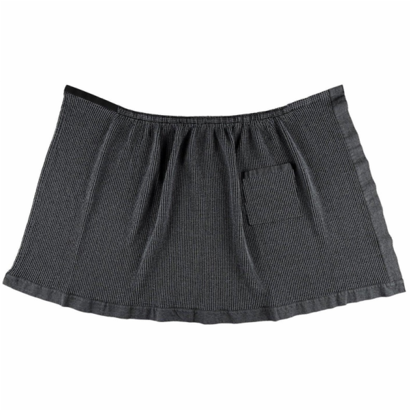 Osuška do sauny Rento, bavlna, 145 x 70 cm, šedá