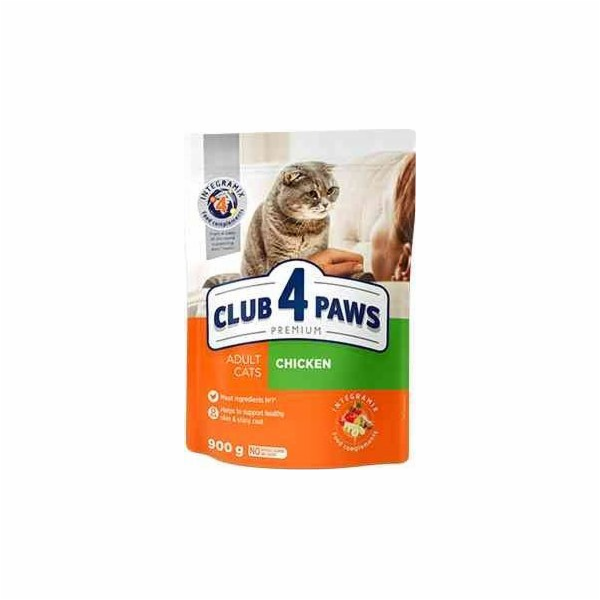Club 4 Paws Suché krmivo pro kočky 14 kg kuře