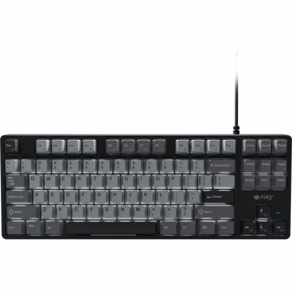 Herní klávesnice FURY KANABO K2 US mechanická černo-šedá ...