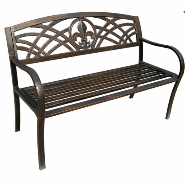 DOMOLETTI Lavice MASTERJERO IRON HS0822IB, hnědá, 123×43×...