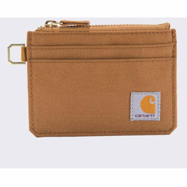 Carhartt Nylonová peněženka Duck Brown Card