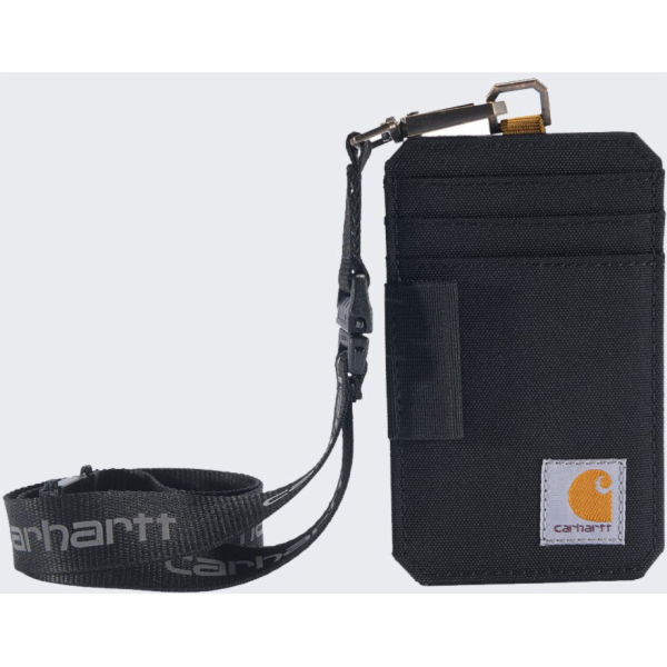 Carhartt Nylonová peněženka Duck s šňůrkou, černá