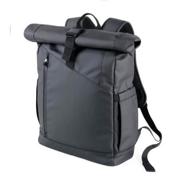 Troika Batoh Roll Top TROIKA ČERNÝ ROLL TOP