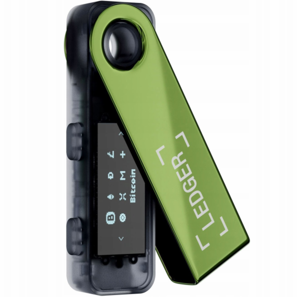 Ledger Hardwarová peněženka Nano S Plus Oxidate Green Crypto