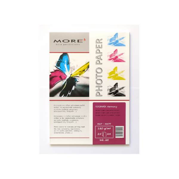 Armor fotopapír Harmony 180g matt 25xA4