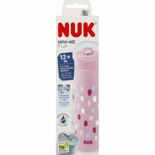 NUK NUK HRNEK 450ML MINI-ME 12M FIALOVÁ 10225327 1/6