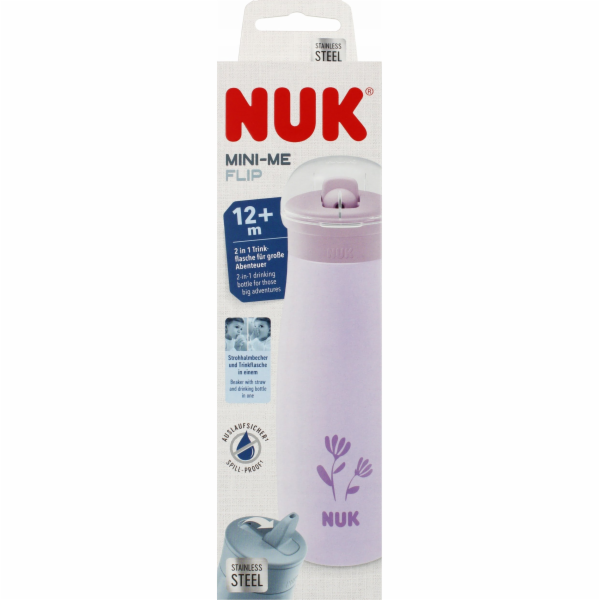 NUK HRNEK 500ML MINI-ME 12M KVĚTINA 10225329 1/6