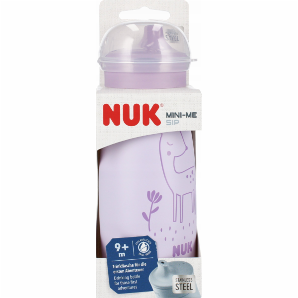 NUK NUK HRNEK 300ML MINI-ME 9M FIALOVÁ 10255689 1/6