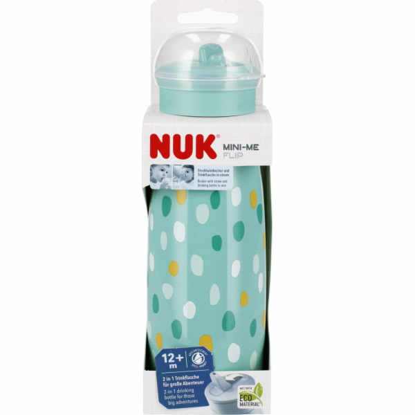 NUK NUK HRNEK 450ML MINI-ME 12M TYRKYSOVÁ 10751546 1/6