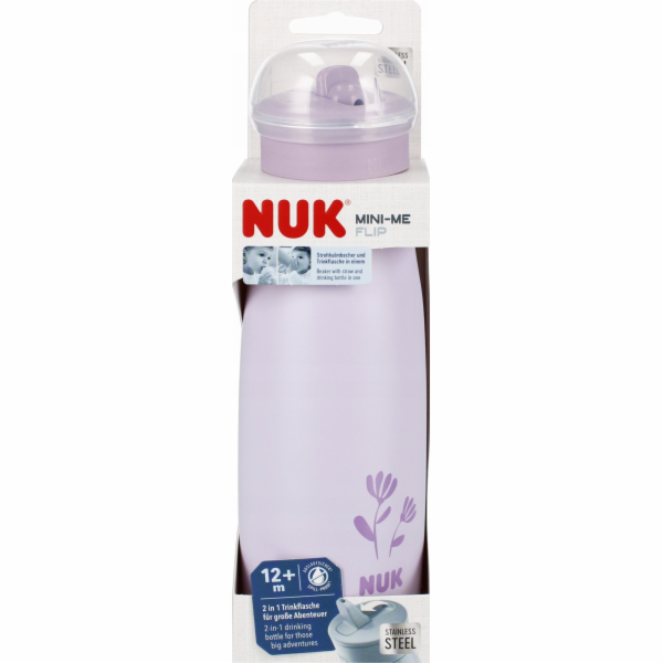 NUK HRNEK 500ML MINI-ME 12M FIALOVÝ 10255691 1/6