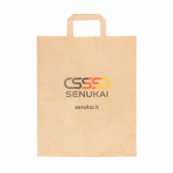 SENUKAI Papírová nákupní taška 32x17x41cm