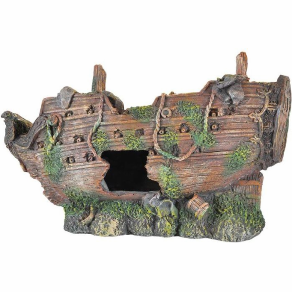 Happet DEKORACE DO AKVÁRIA LOĎ 26cm U-421
