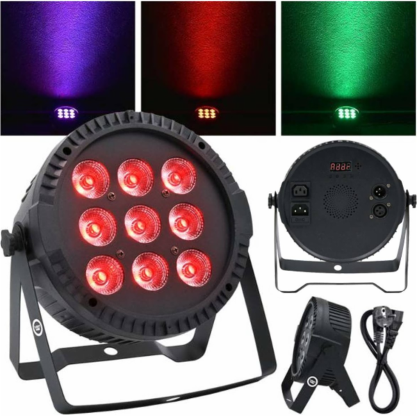 LIGHT4ME PAR RGBW 9x10 LED bodové svítidlo